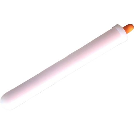 Eisstrohhalm-Form aus Silikon, wiederverwendbar, für selbstgemachte Milchgetränke, Orange (1/5)