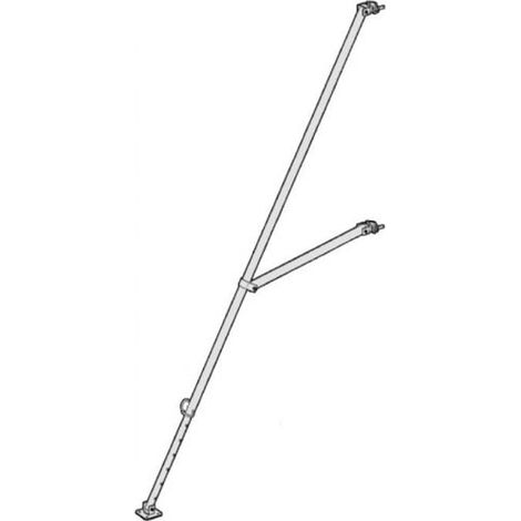 Altrad – Stabilisateur universel galvanisé pour échafaudage – Hauteur réglable 2,20m à 3,30m – Acier galvanisé haute résistance – Adapté aux chantiers exposés