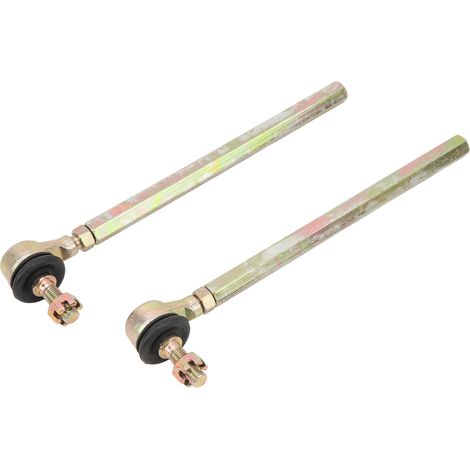 2 rotules de direction M10 10 mm en acier allié forgé, compatibles avec les mini quads, VTT et karts de 110 cc, 125 cc, 150 cc et 200 cc. (1/5)