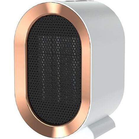 Radiateur Céramique Mobile 1200W, Mini Chauffage D'Appoint Electrique, Chauffage Soufflant Silencieux avec 3 Modes, économe (1/4)