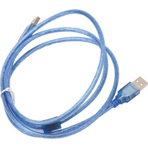 Câble USB 2.0, USB-A mâle-mâle, transfert de données rapide et sans erreur, longueur 1,4 mètre (1/4)