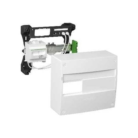 Estuche de Comunicación Resi9 Grado 2 4 Rj45 Categoría 6 - Schneider Electric
