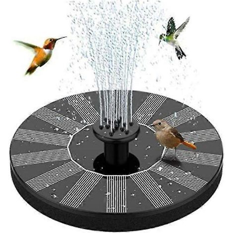 Fontaine solaire, pompe solaire pour bassin avec pompe à eau solaire, fontaine flottante solaire (1/5)