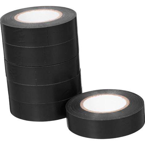 Lot de 6 rouleaux ruban isolant électrique étanche et résistant à la (1/5)