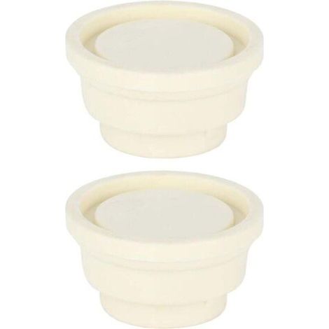 Bouchon D'échelle de Piscine, XU, 2 Pièces Bouchon en Caoutchouc pour échelle de Piscine Accessoire de Piscine pour échelles de Piscine -