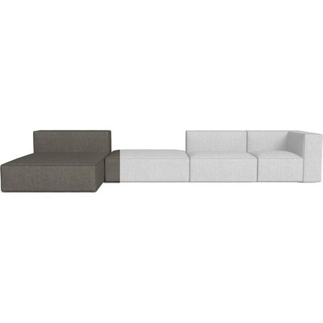 Talenti Ocean Sofa Lounge XL Divano Modulare Grigio