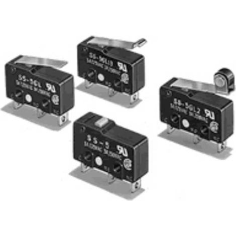 Omron SS-01GL13-ET Microinterruttore 30 V/DC 0.1 A 1 x On / (On) 1 pz. Sacchetto (1/2)