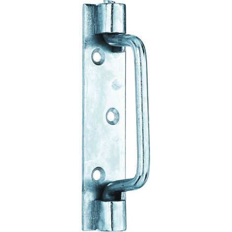 Poignée de porte – St. Etienne – zinguée – 127 x 30 mm –haute qualité – Marque (1/2)