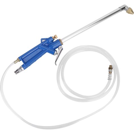 Pistolet de nettoyage pneumatique 40 cm, pour moteur et pièces automobiles, avec tuyau de 1,2 m, nettoyage efficace à l'eau (1/5)