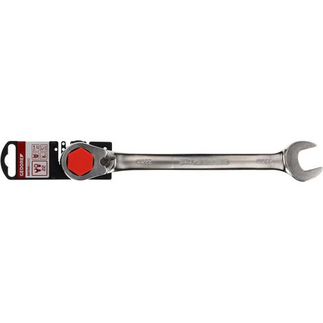 R07200220 Llave de carraca de anillo reversible SW22 mm 285 mm (1/4)