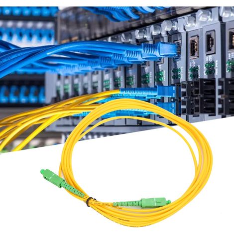 SC/APC-SC/APC-SM-DX-3.0-3M-PVC Glasfaser-Patchkabel (1/5)