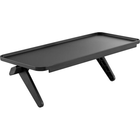 Tablette pour téléviseur de type Kickstand pouvant supporter jusqu'à 6 kg, installation facile : aucun outil n'est nécessaire, 300 x 127 mm (1/4)
