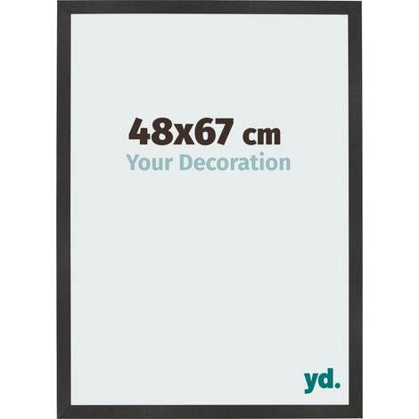 yd. - Cadre photo 48x67 - Noir Mat - MDF - Bologna