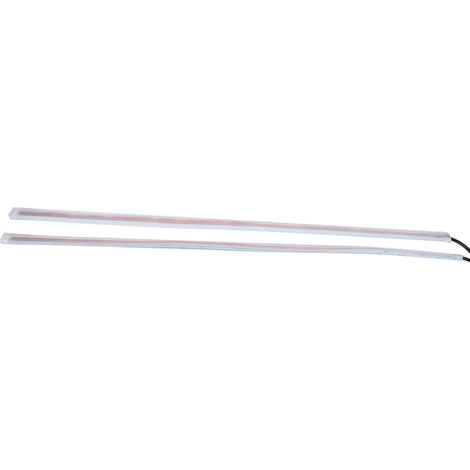 Feu de jour LED dynamique clignotant bleu glacier et jaune double couleur 60cm (1/5)