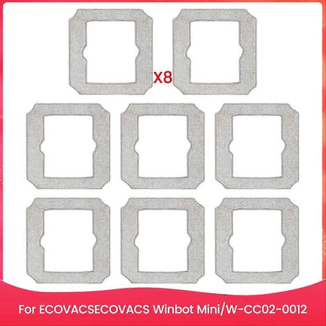 Waschbare Reinigungstücher für Winbot Mini, Ersatzpad W-CC02-0012, Zubehör für Reinigungsroboter (1/5)
