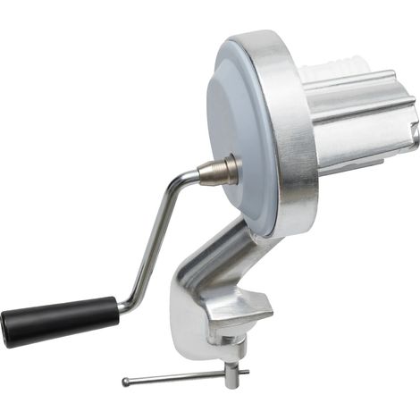 Manuelle Nudelmaschine, ergonomischer Griff, fester Klemmfuß, Silber (1/2)