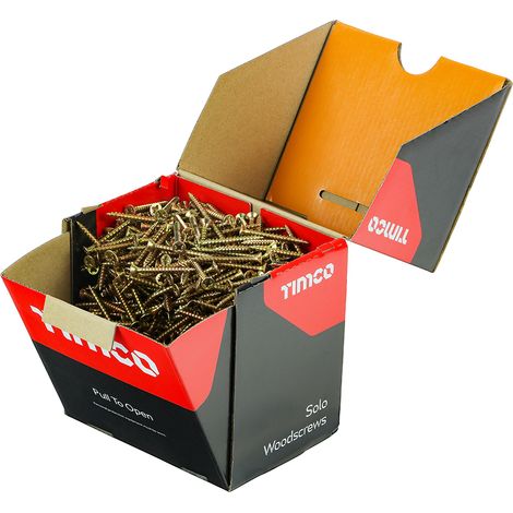 TIMCO Solo Countersunk Gold Woodscrews - 4.0 x 40