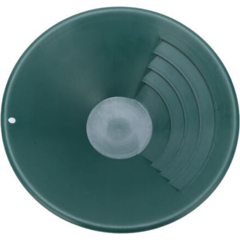 Poêle à panoramique dorée de 260 mm, classificateur de tamisage en ABS, accessoire de plateau de tamis de lavage, vert