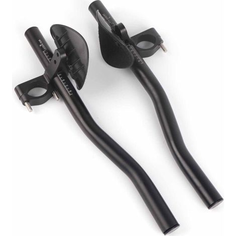 Guidon de contre-la-montre avec clé Allen, cintre aérodynamique pour VTT et vélo de route, avec repose-pieds. (1/5)