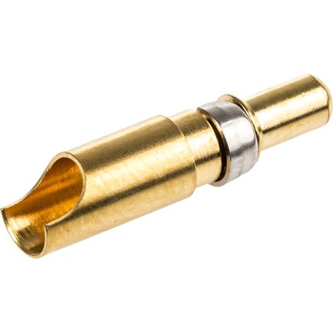 Contact alimentation Connecteur D-sub à souder, Mâle, placage Or sur nickel 8AWG, Contact de puissance 12AWG, 12 ( Prix pour 1 ) (1/4)