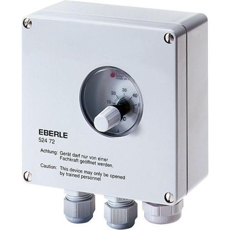 Eberle UTR-60 Thermostat grau IP65 0-60 °C (1/2)