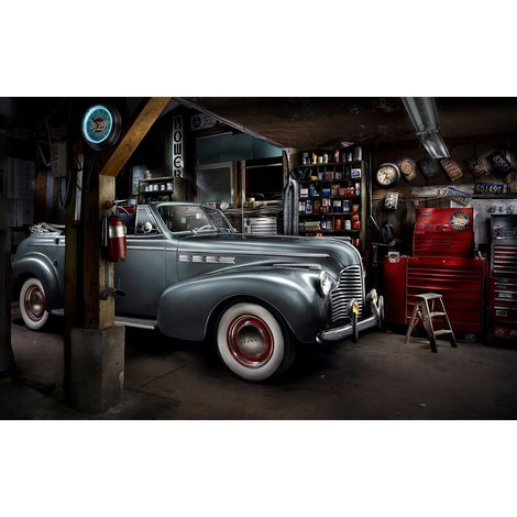 Papier peint panoramique Auto / Voiture - 130 cm x 81 cm (1/2)