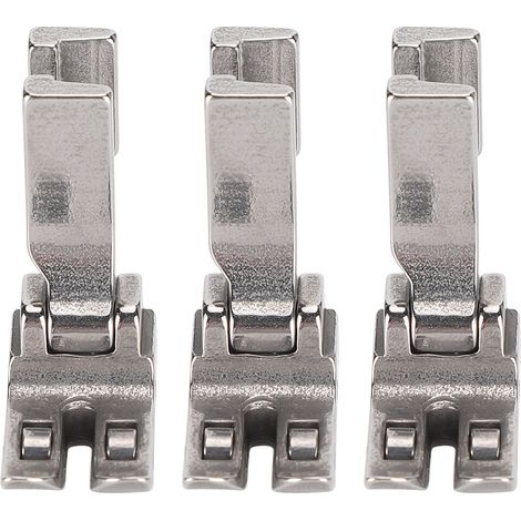 Set mit 3 Steppstich-Nähfüßen für schwere Stoffe, SPK3 AllSteel Zubehör (1/5)