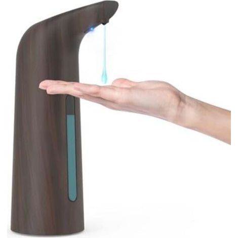 Touchless Automatic Soap Dispenser with 4 Adjustable Settings, 400ml Countertop Electric Liquid Soap Dispenser Battery Operated with Infrared Sensor (Beautiful Appearance) (1/5)