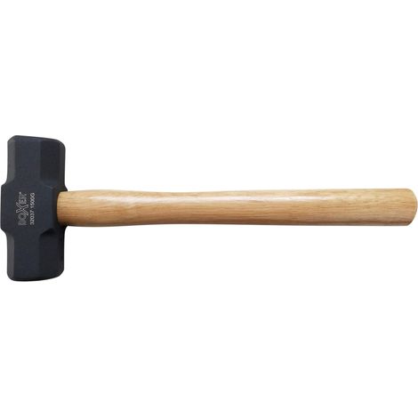 Martello boxer boxer testa acciaio manico legno 1500g (1/2)