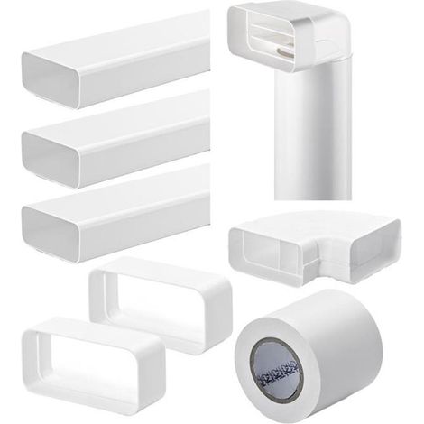 Naber COMPAIR System Ø 125 flow 125 Flachkanal Set-2 (1/3)