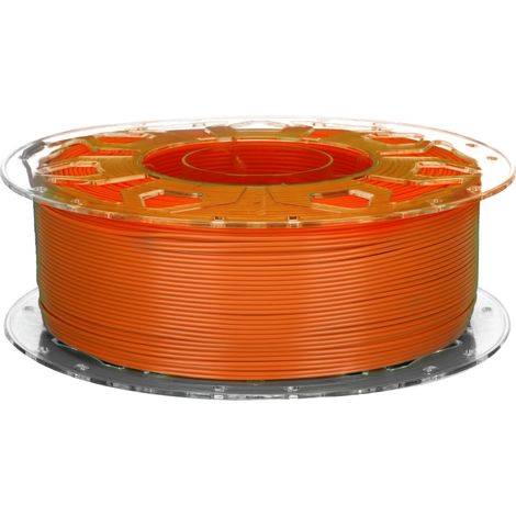 1,75 mm hochfestes, schrumpfarmes 3D-Druckfilament, orangefarbenes Zubehör