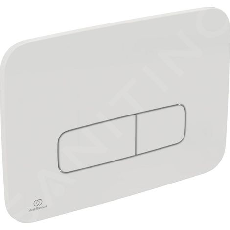 Ideal Standard Oleas - Plaque de déclenchement de la chasse d’eau Oleas P3, blanc R0124AC (1/2)