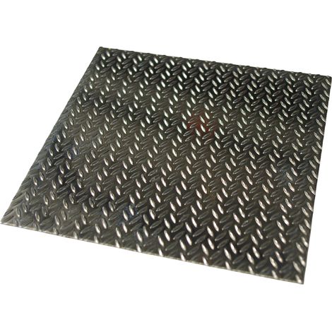 Tôle aluminium anodisé naturel – 1000 x 500 mm - épaisseur 1,5mm