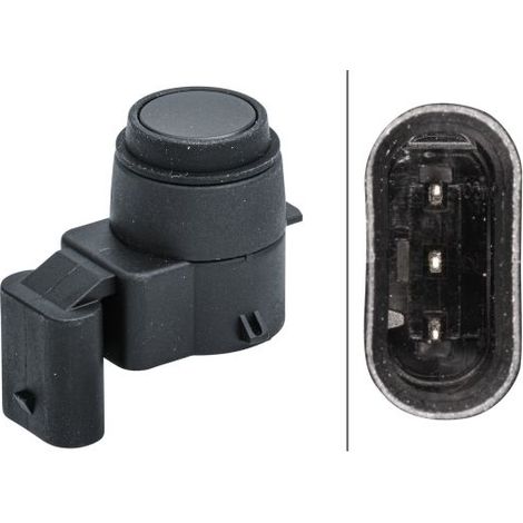Capteur, aide au stationnement HELLA 6PX 358 141-401 MERCEDES-BENZ 026 300 33 33