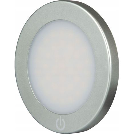 Lampada LED touch da superficie, colore argento, 2,3 W, 6000 K, 200 lm, 12 V, SLL06 TS (1/5)