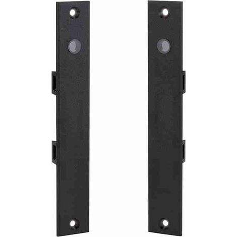 Coppia Pattini Inferiori Anta Cristallo Mm Faac 5406 Automazione