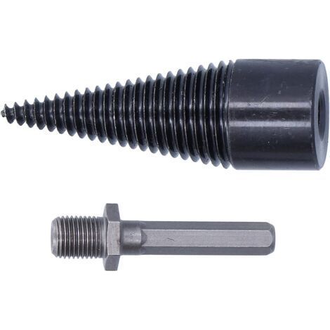 Foret pour fendeuse à Bois, vis à fendre, Outils de quincaillerie en Acier à Grande Vitesse 32 mm pour fendre Le Bois