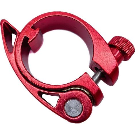 Collier de serrage rapide pour tige de selle de vélo pliant DAHON FNHON, rouge (1/5)
