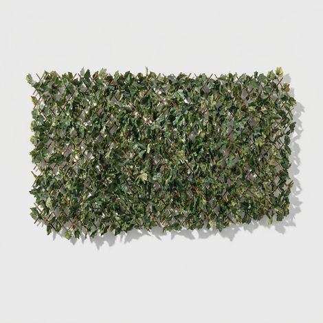 Seto artificial extensible de bambú 200x100x4 cm Pesca