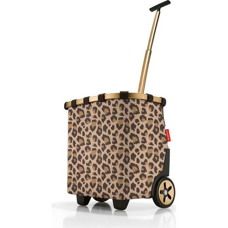 Reisenthel OE6047 Carrycruiser Carrello per la Spesa 40 l con Struttura in Alluminio e Ruote Grandi colore Multicolore