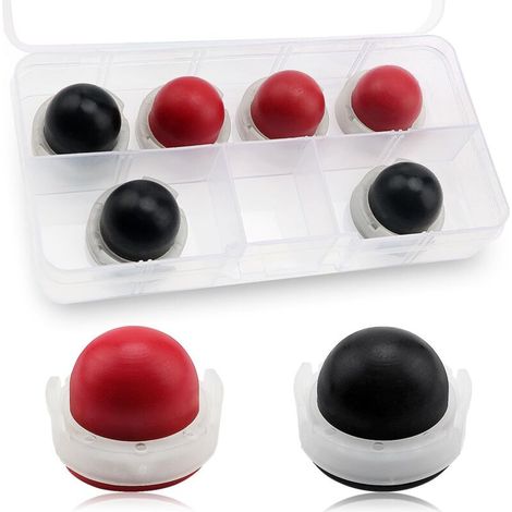 Codice articolo 694394 Pompa di adescamento per carburatore, compatibile con Briggs & Stratton 494408 5084 (Rosso + Nero) (1/5)