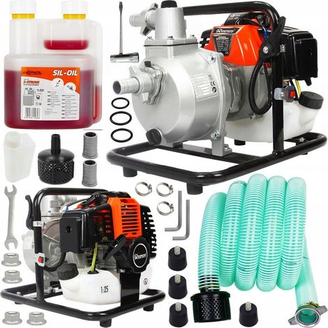 Motopompe essence avec accessoires pour eaux chargées 300l-min