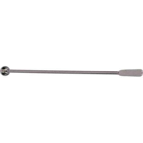 Cuillère à cocktail en acier inoxydable 304, tige à mélanger pour café, boissons et boissons, accessoire de bar noir (1/5)