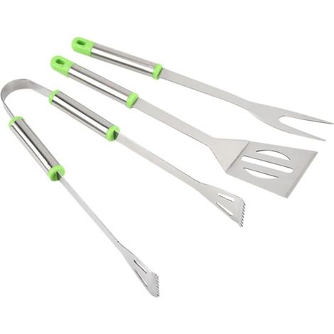 1 Jeu Outils De Barbecue Pince à Barbecue Portable Gril Ustensiles De Barbecue Fourchettes à Barbecue Un Barbecue Multifonction Acier Inoxydable Ensemble De 3 Pièces (1/5)