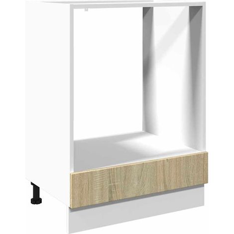 Maison Exclusive - Mobile per Forno Rovere Sonoma 60x46x81,5 cm Legno Multistrato