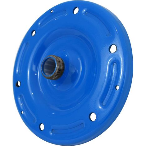 Contre bride acier galvanisé pour réservoir à vessie de 200 à 500L - diamètre 260mm - 1''1/4 M