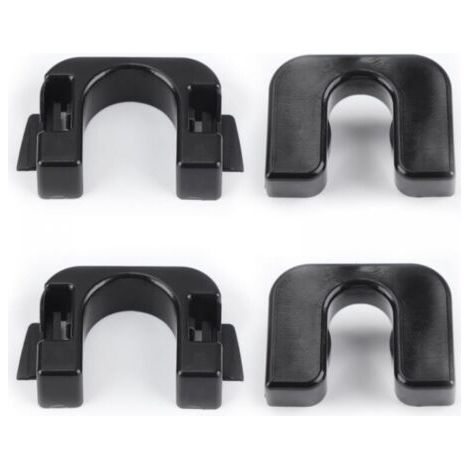 2 Jeu 1539663 de Fixation Plage Arrière Couvercle de Coffre 015532109E Compatible avec Ford Fiesta MK3 Mk7 Mk8 B-Max C-max pour Housse de Coffre à Bagages, en Plastique (1/5)