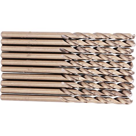 Jeu de forets en cobalt M35 HSS-CO pour le perçage de l'acier inoxydable (4,5 mm) (1/5)