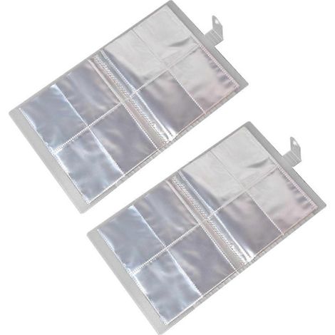 Ensemble de rangement transparent pour bijoux, Livre de rangement transparent pour bijoux, Livre de rangement pour bijoux (1/5)