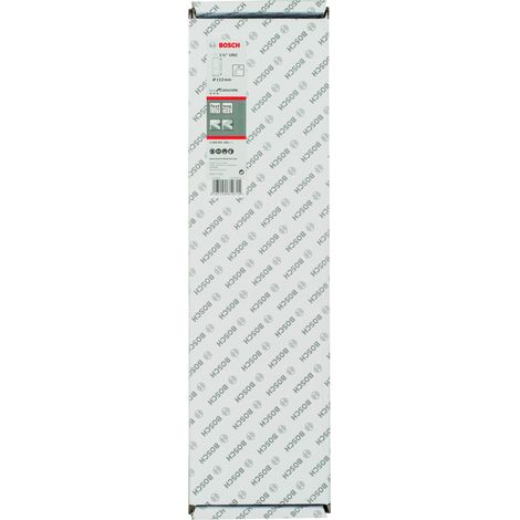 Bosch – Foret diamant à eau 112mm – Longueur 450mm – 9 segments pour béton armé – Pointe 11,5mm pour forage précis